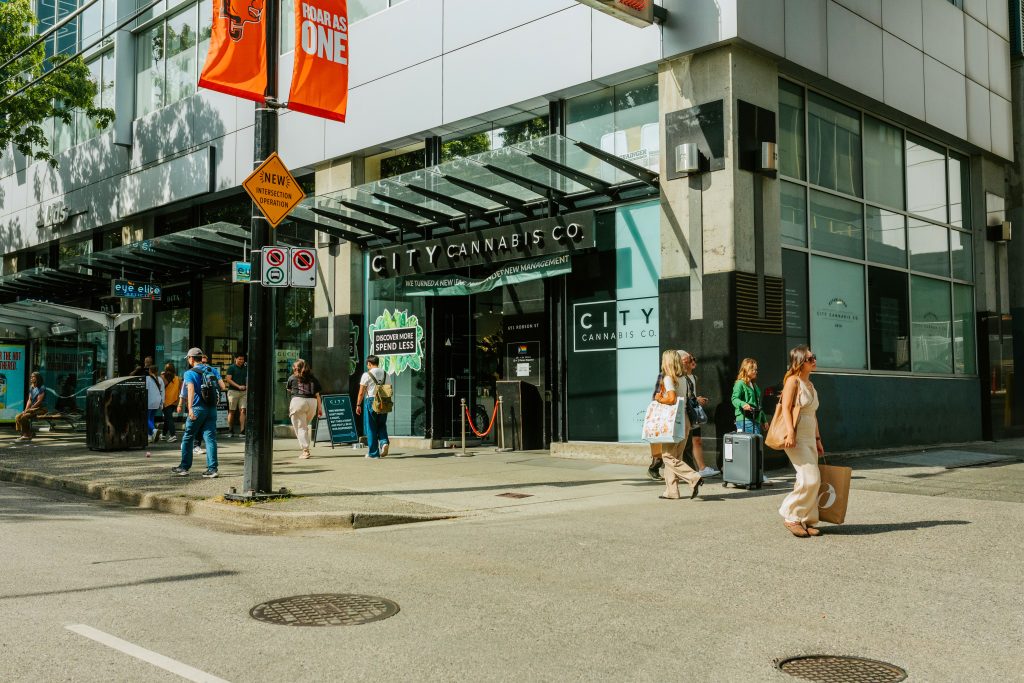 City Cannabis Co. Robson Street - Exterior