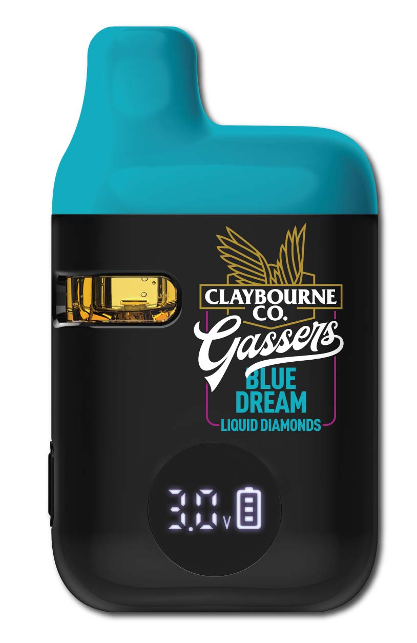 Gassers Blue Dream Liquid Diamonds 0.95g Sativa All-in-One — Claybourne