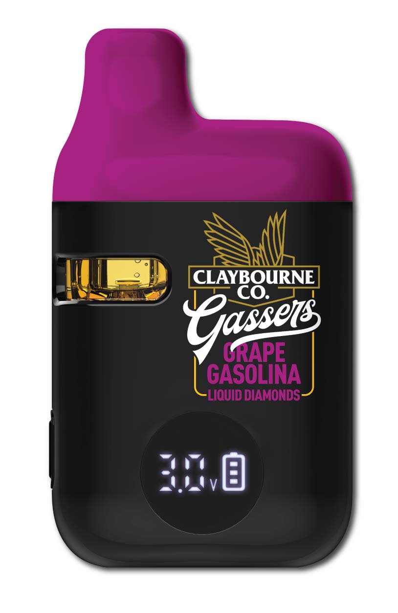 Gassers Grape Gasolina Liquid Diamonds 0.95g Indica All-in-One — Claybourne